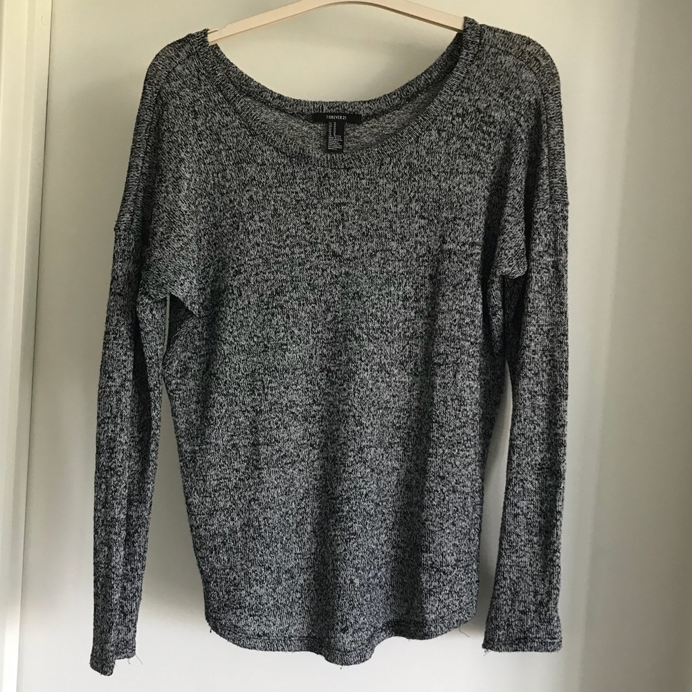 Gray and Black Long Sleeve
